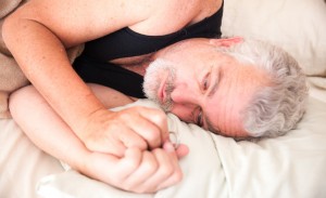 Richard WInters in SLEEPING IN THE MIDDLE OF THE BED (Photo Credit Terry Brindisi)